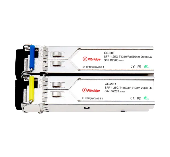 Transceptores ópticos SFP