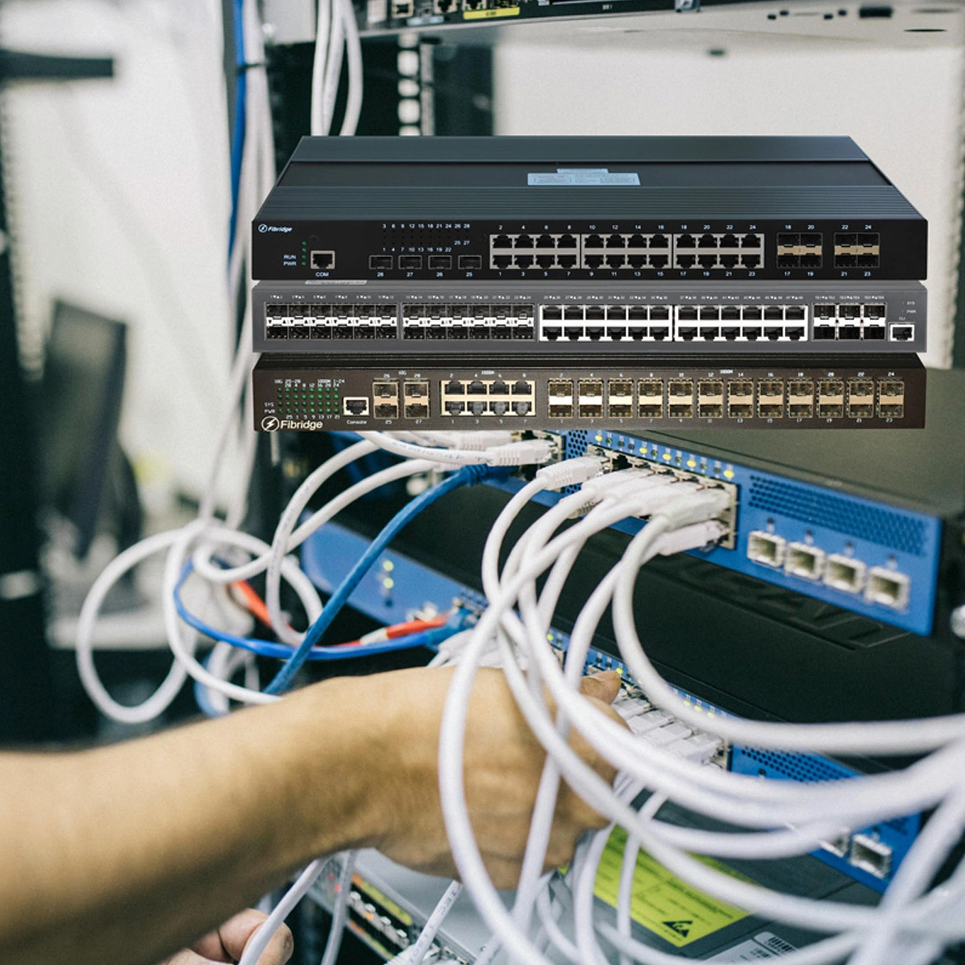 ¿Cuáles son las funciones del conmutador Ethernet?