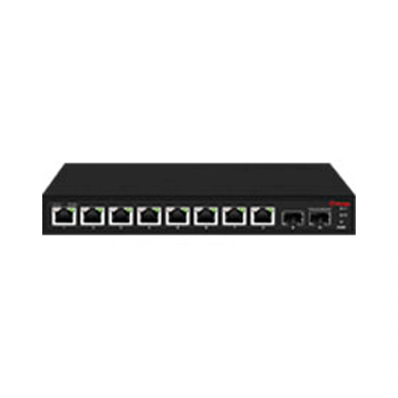 2 puertos 1000M SFP 8 puertos 1000M Tx interruptor gestionado