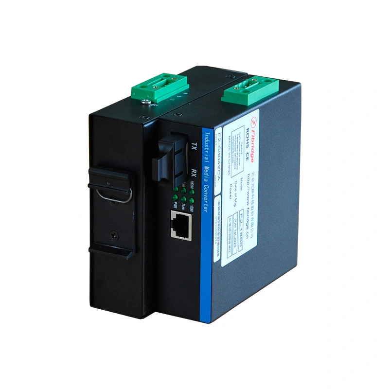 F6-1TX1FX DIN-RAIL 1 puerto no gestionado 100M Fx 1 puerto 100M Tx interruptor industrial