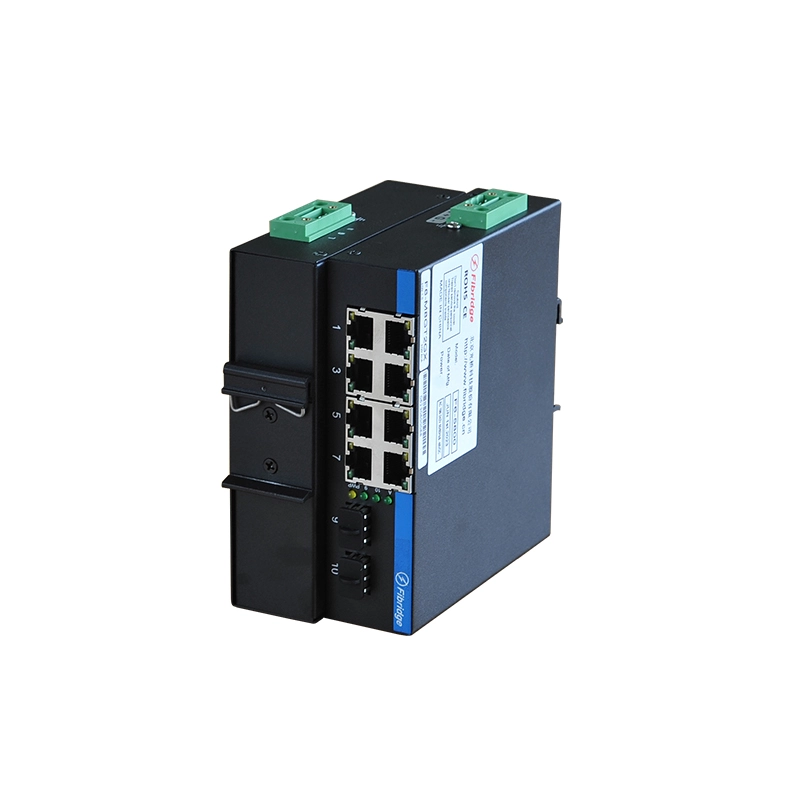 Interruptor industrial no gestionado DIN-RAIL POE