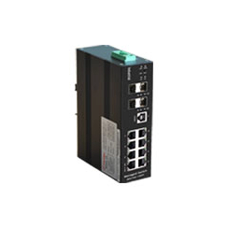 F6-M8GT4GX interruptor industrial DIN-RAIL L2 gestionado 4 puertos 1000M Fx 8 puertos 1000M