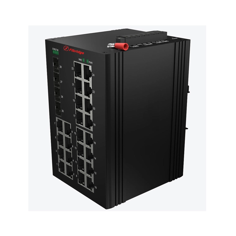 F6-M24GT4GX DIN-Rail Managed 4 1000M Fx 24 1000M Tx Interruptor industrial