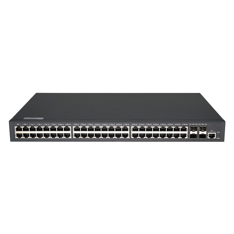 Interruptor eléctrico de 4 puertos Gestionado L3 10G SFP 48 puertos 1G