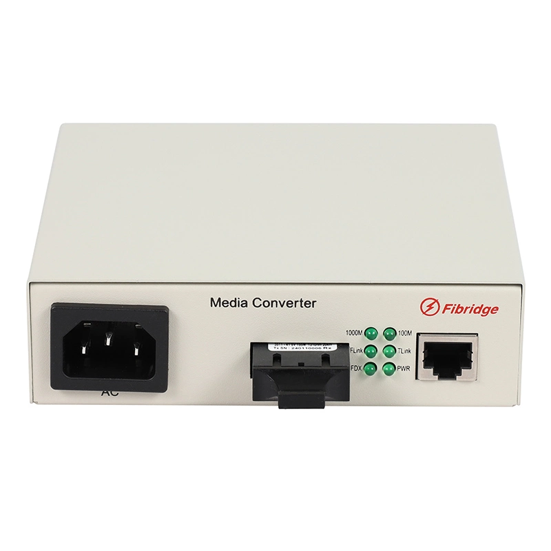 1-Puerto 1000M Fx 1-Puerto 1000M Tx Media Converter